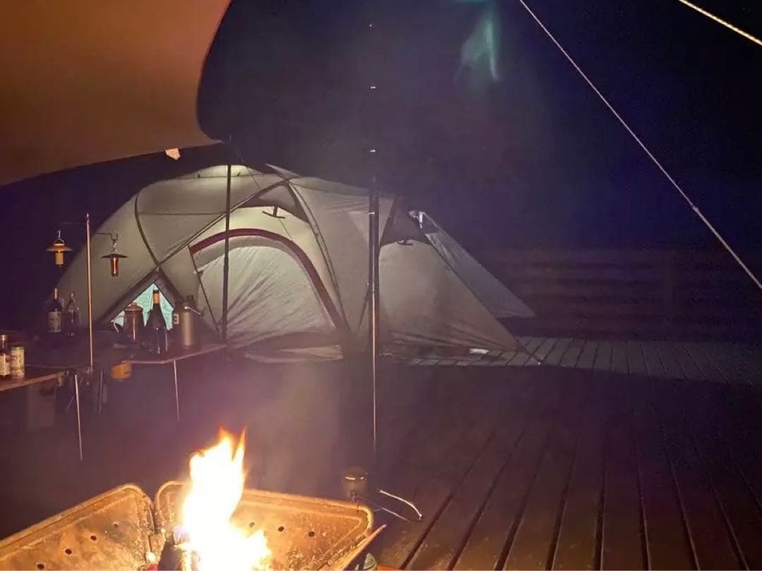 スノーピーク　ランドブリーズpro4 グランドシート付