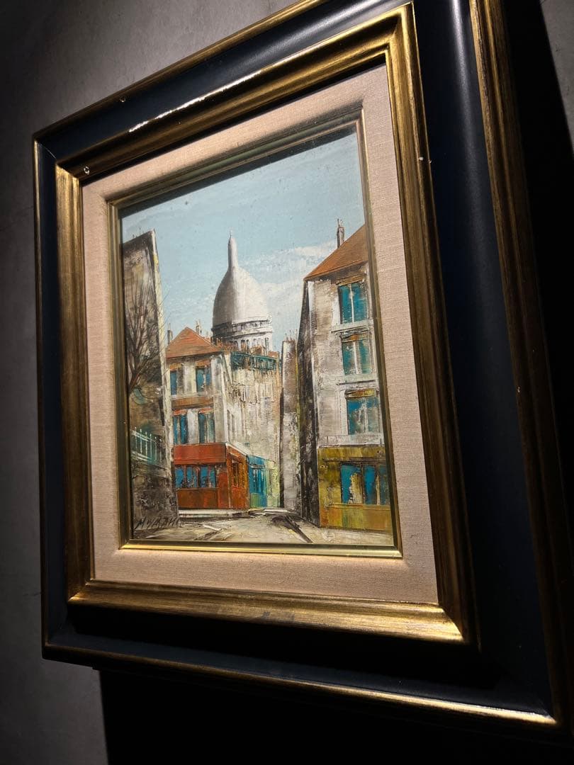 宮園 進　【風景画】　肉筆画