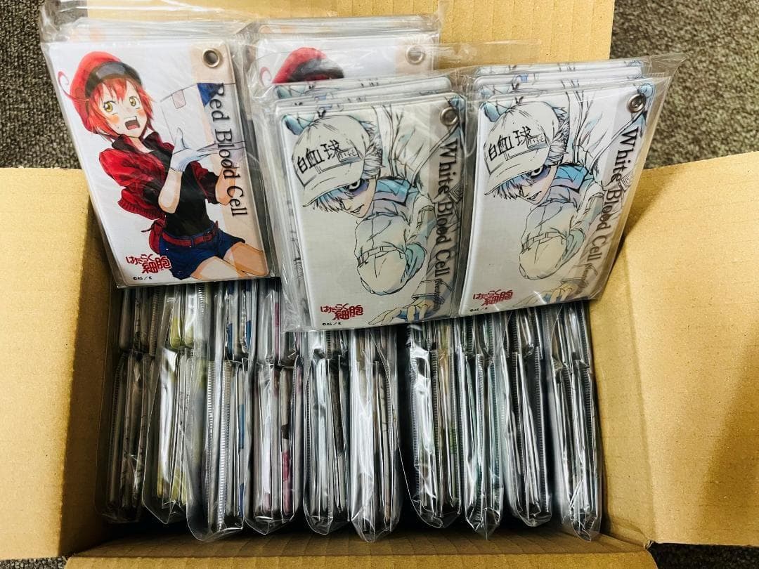 はたらく細胞　パスケース　120個（まとめ売り）　新品