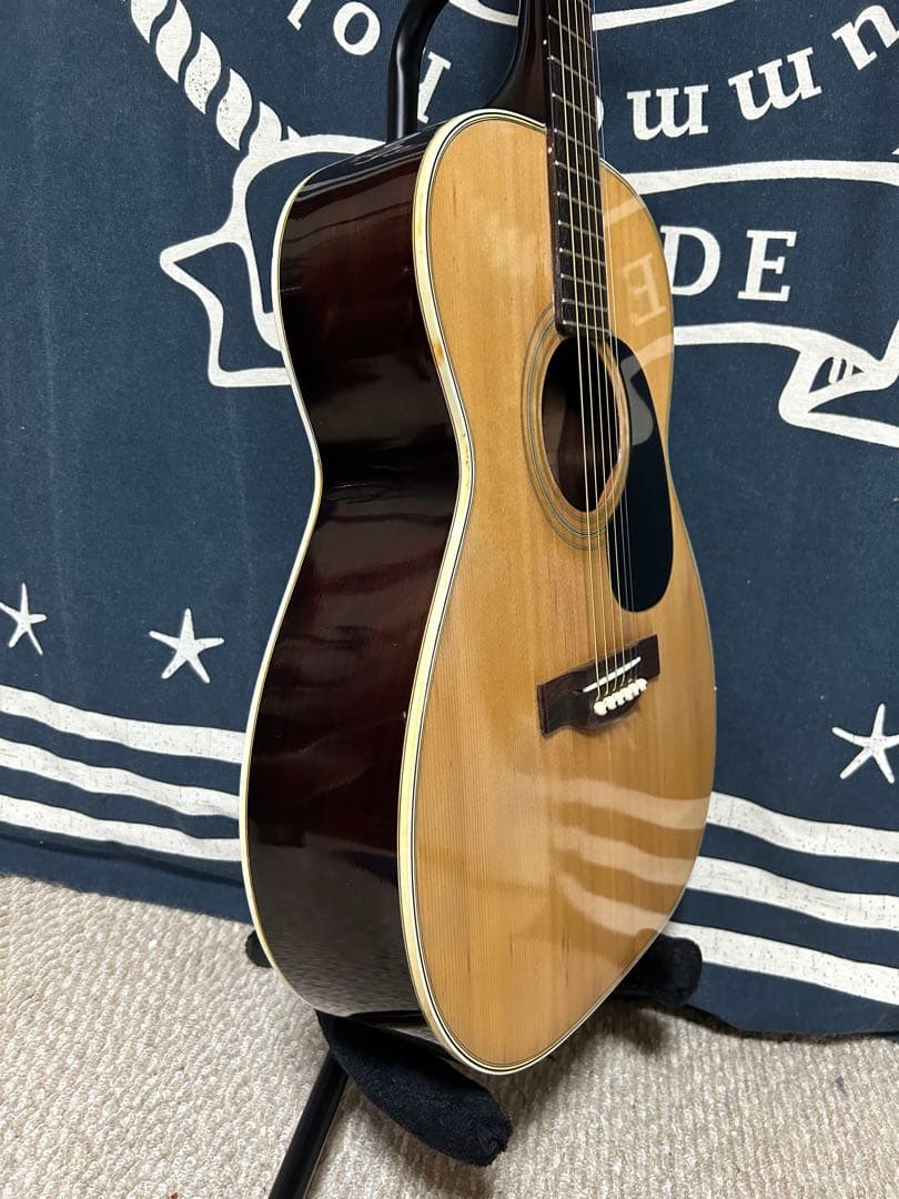 末迄特価セール美品70年代黒沢楽器レアビンテージ❣️ジュリアンF-150バック虎杢