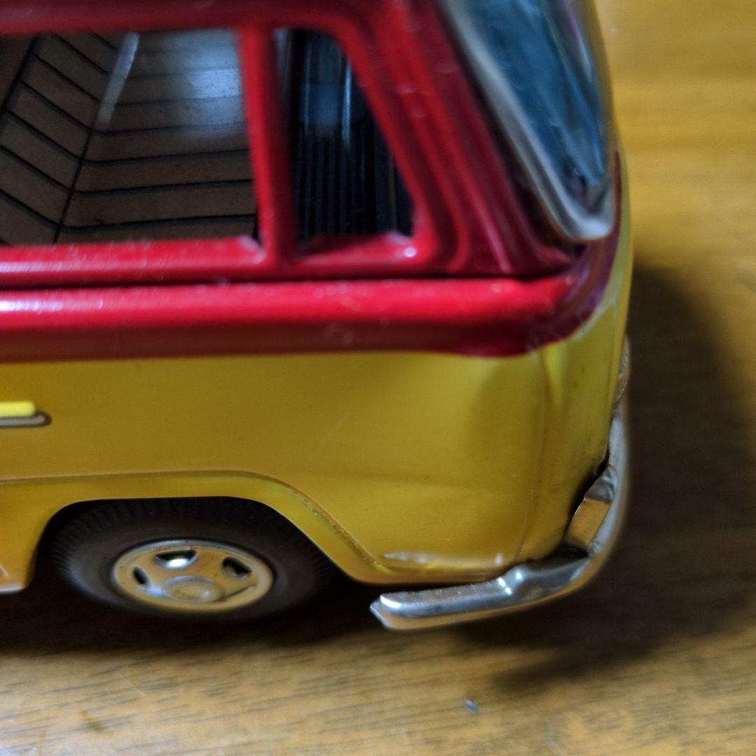 萬代屋（旧バンダイ）ブリキ フォルクスワーゲン タイプⅡ バス テレビ中継車