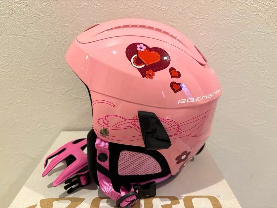 ピンク ハートデザイン ヘルメットxxs