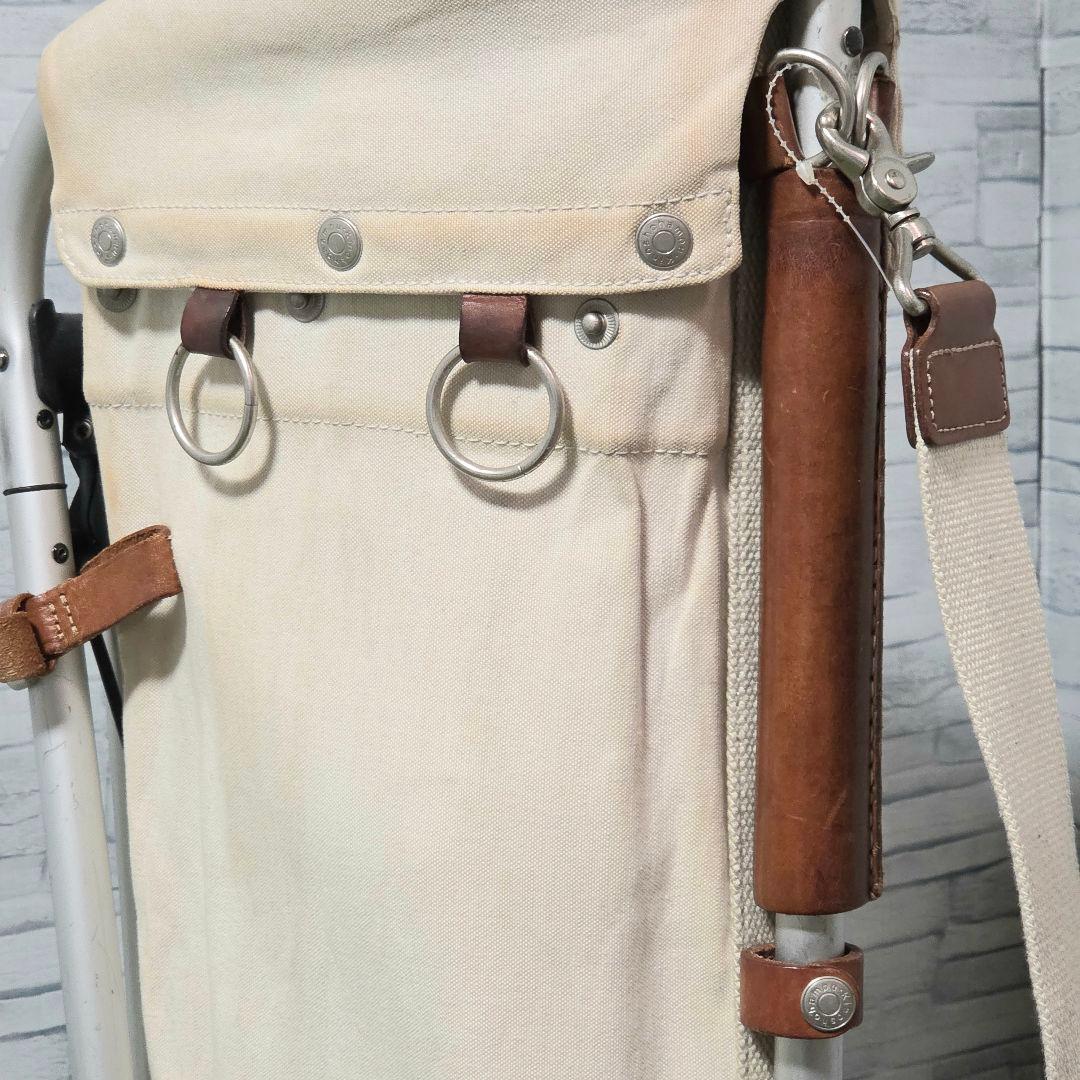 【希少】ミズノ フレームウォーカー × 木の庄帆布 キャディバッグ スタンド式