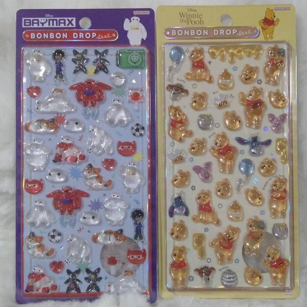 ディズニー ボンボンドロップシール 6枚セット