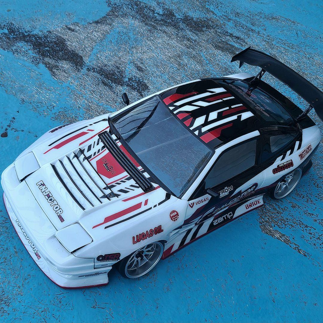 ラジコンボディ　D-MAX 180SX DRIFT SHIBATA シバタ