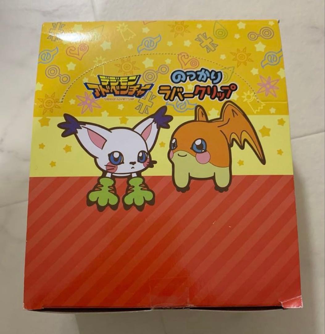デジモンアドベンチャー のっかりラバークリップ 8種 フルコンプ