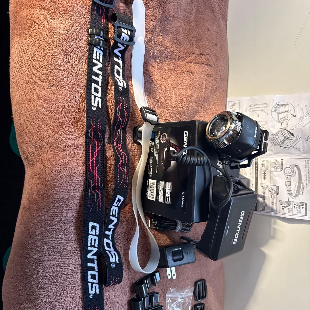 GENTOS GH-200RG ヘッドランプ