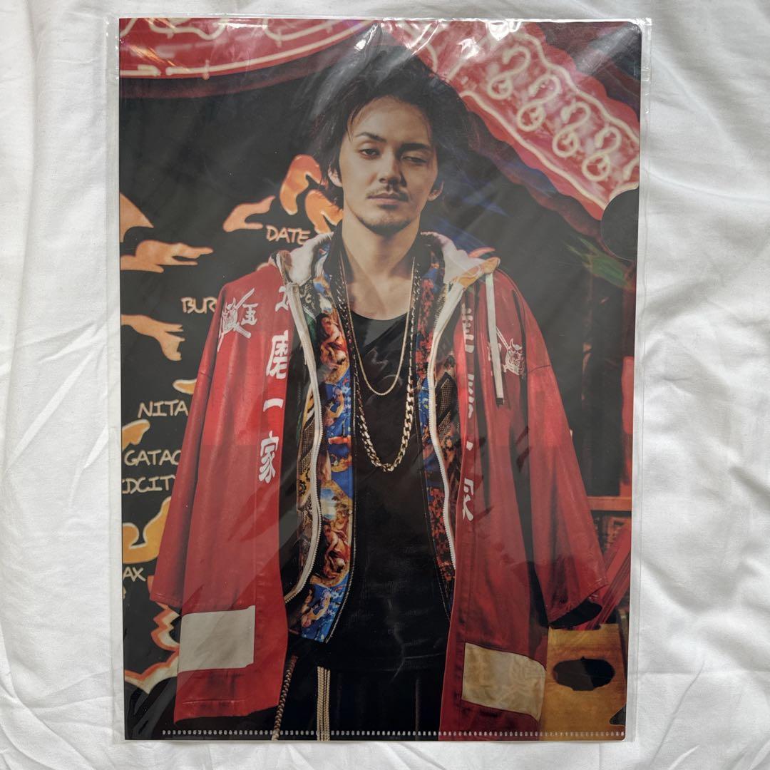 HIGH&LOW 達磨一家 日向紀久 林遣都 クリアファイルセット