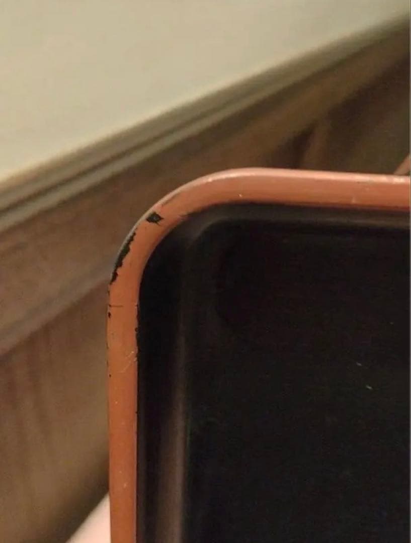 清流長手木目盆 黒天朱SL 漆器 膳 7枚セット