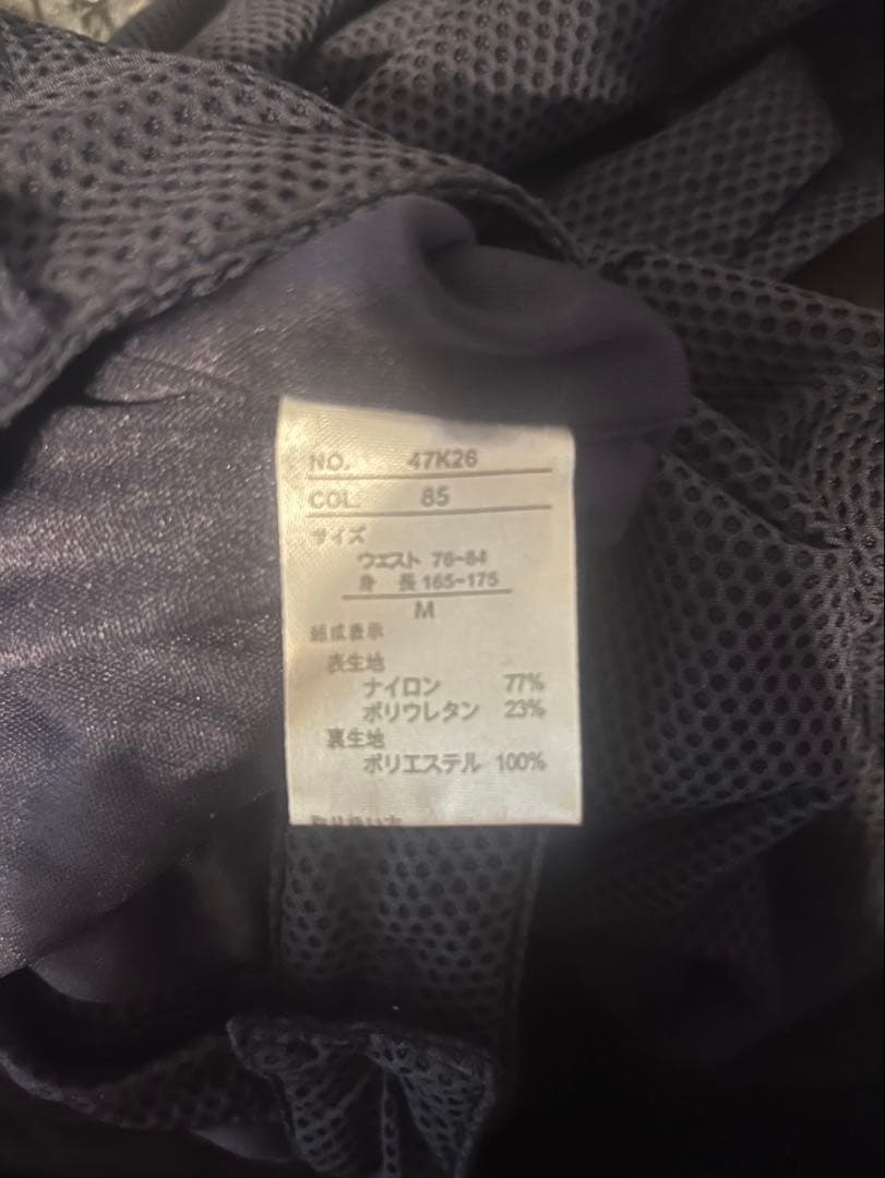 muta MARINE GOLF ハーフパンツ　Mサイズ　メッシュ　ネイビー