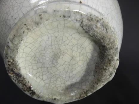 魚の絵柄】李朝 鉄絵 魚文 偏壺 染付 逸品 俵壺