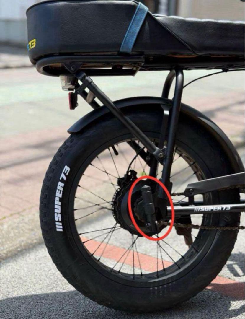 【激レア・数量限定】super73ペグ全eバイク自転車ペグ特注フットレストペダル