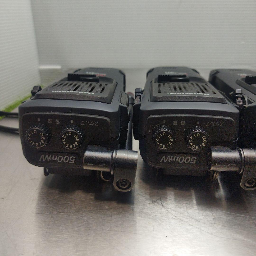 市民ラジオ トランシーバー パナソニック RJ -411A 3台セット