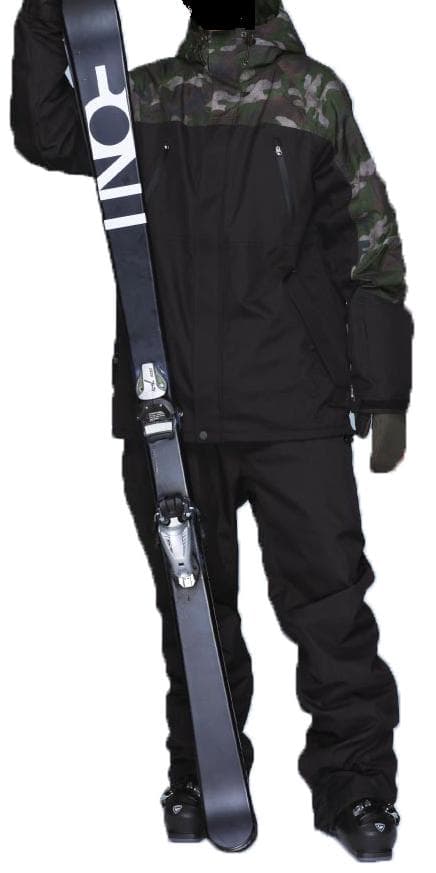 【新品】24-25スノーボード ウェア/上下セット/メンズ/カモフラ/Lサイズ