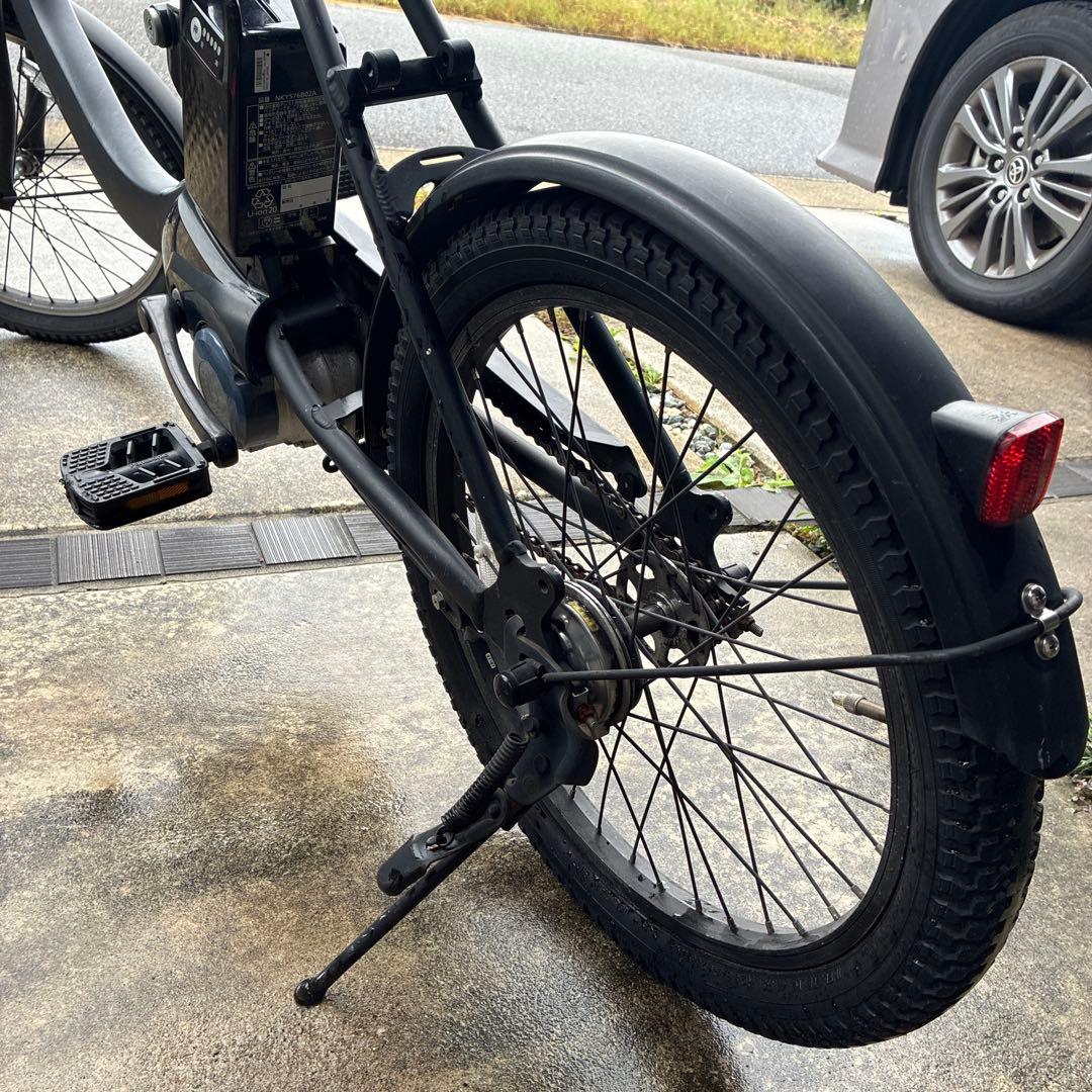 電動アシスト自転車 シティタイプ 黒