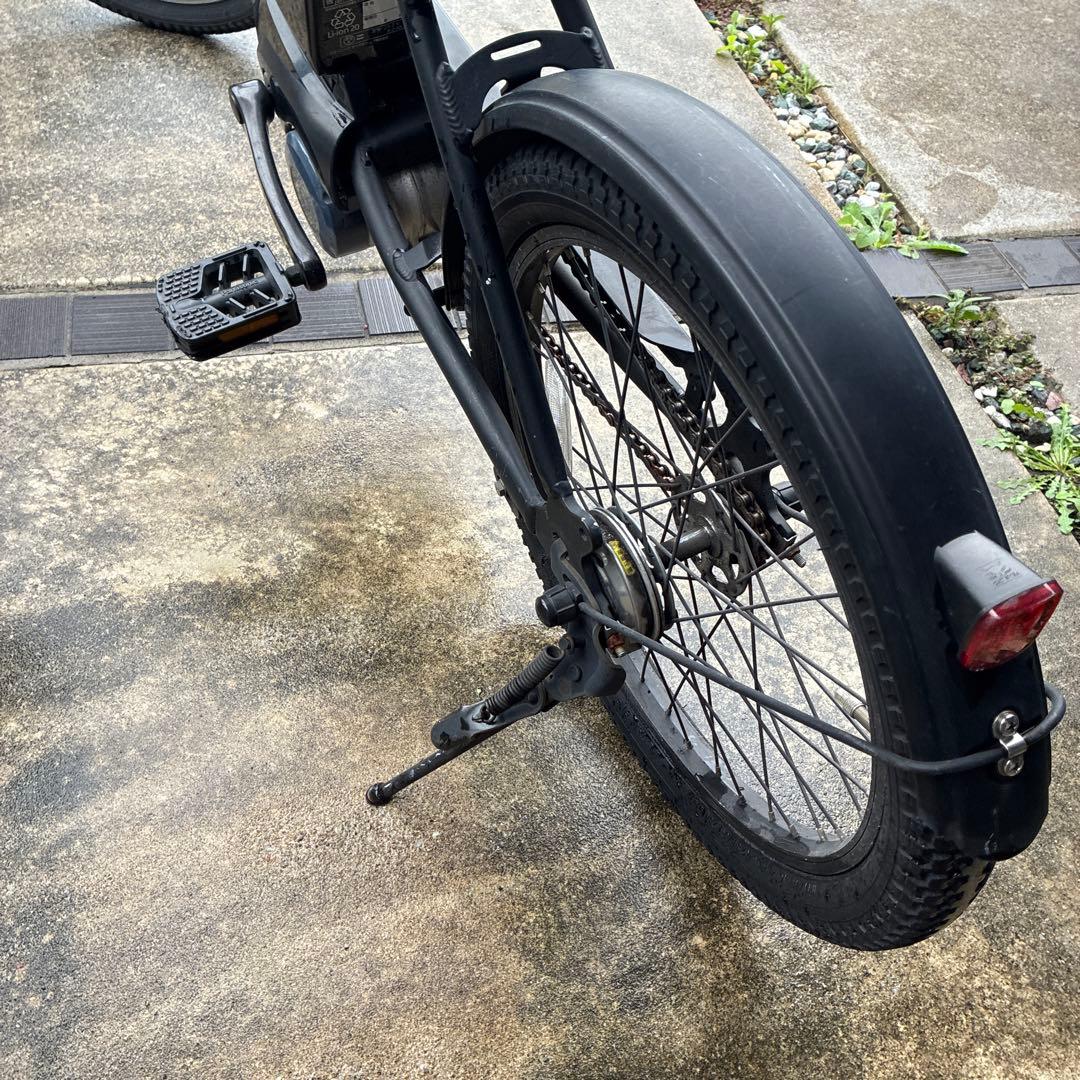 電動アシスト自転車 シティタイプ 黒