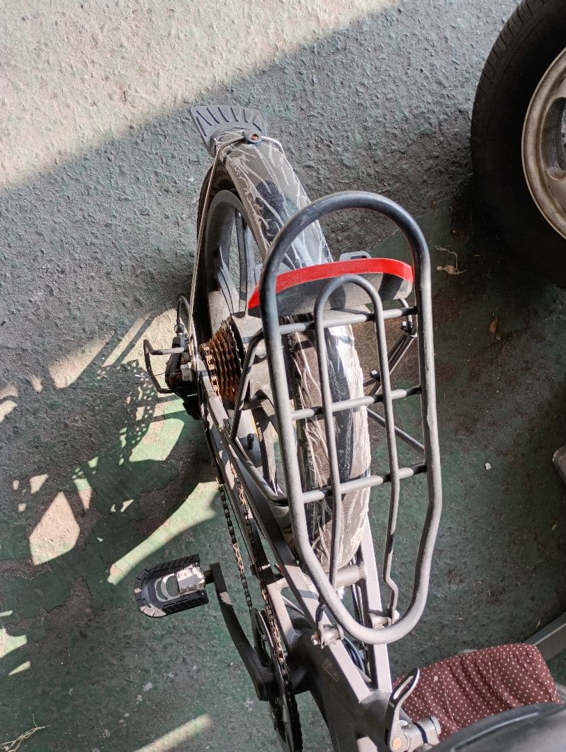 SAMEBIKE 折りたたみ自転車 黒 訳あり現状渡し部品取り、コメント必読