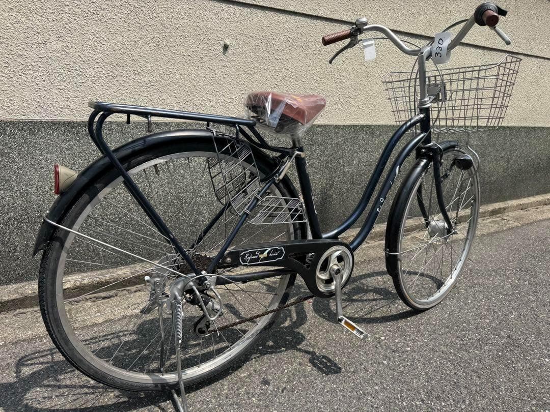 330番　全車両格安販売‼️ 27インチ オートライト　変速　シティサイクル