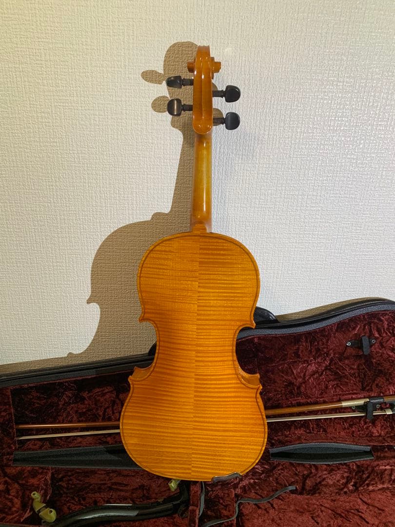 ドイツ製　4/4 フルサイズ　バイオリン　セット　Karl Hofner 虎杢