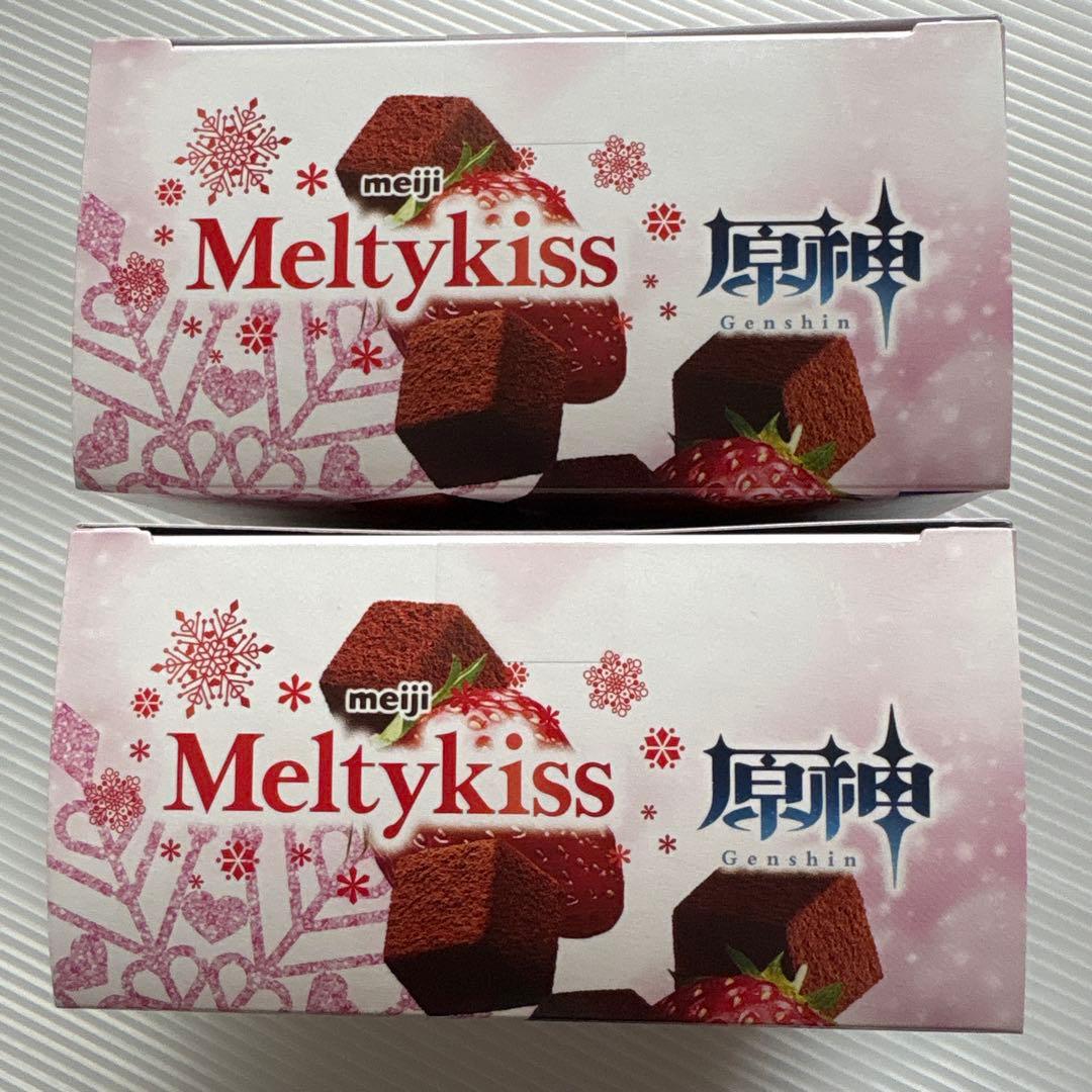 ローソン　原神 メルティーキッス 6箱セット　クリアカード入り　新品