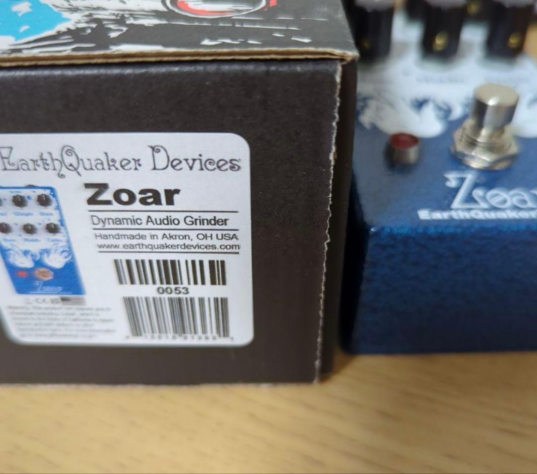 EarthQuaker Devices Zoar ギターエフェクター