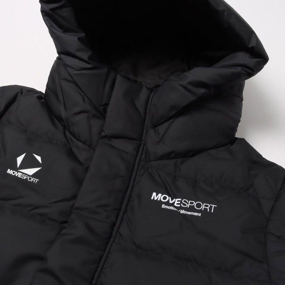 デサント ST5FDJ00M ロングダウンコート ブラック XLサイズ