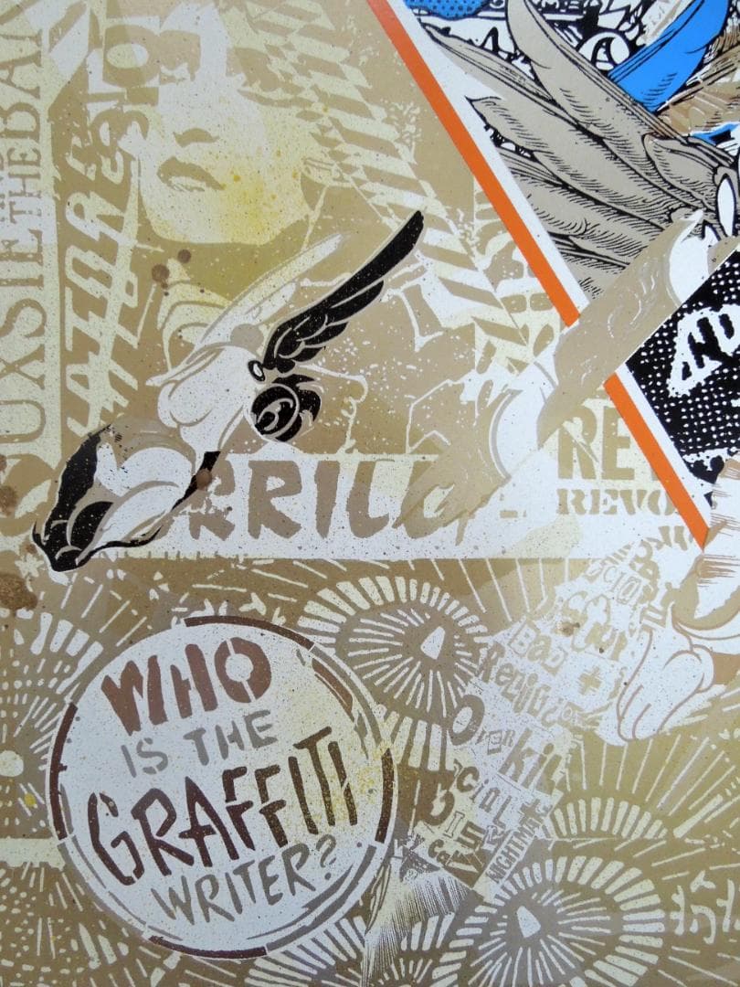 真作　prefab77　直筆サイン　ゴールド　kyne　村上隆　ロッカクアヤコ