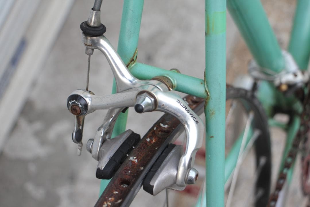 ♪クロモリ♪TANGE2♪ビルダー不明♪レストアベース♪引き取りは値下げ