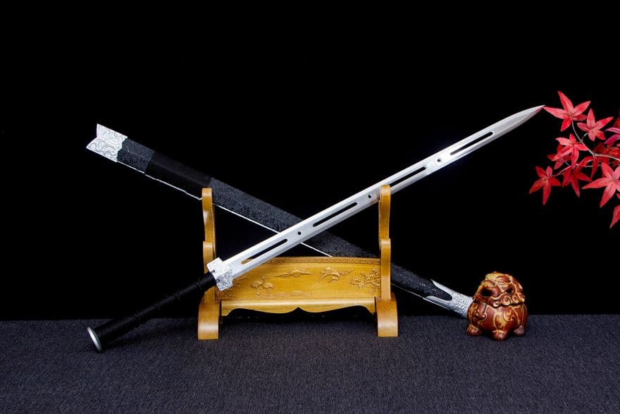 龍耀漢儀透かし漢剣 古兵器 武具　刀装具　日本刀　模造刀 居合刀