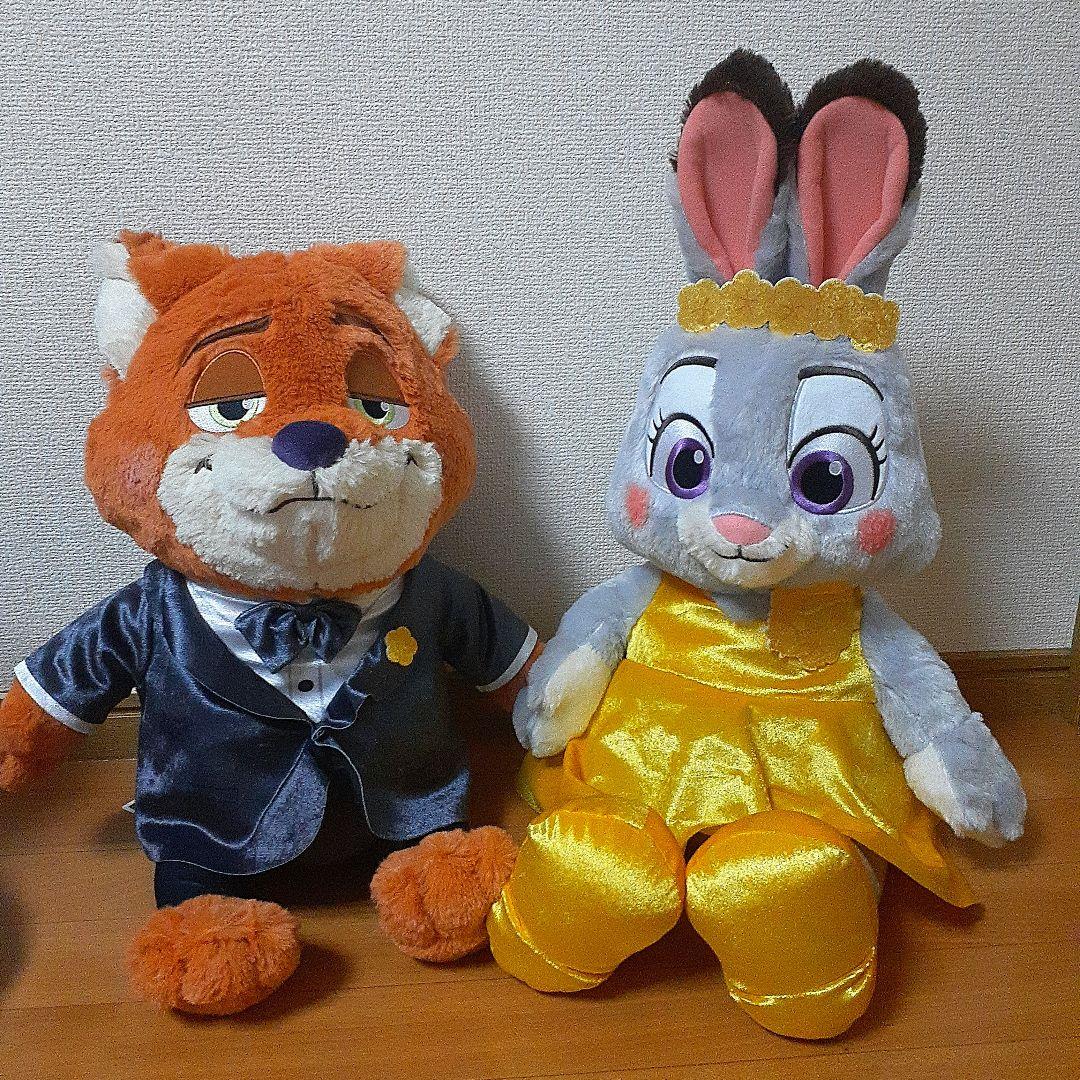 【ズートピア2】ニック ジュディ ゲイリー パウバート◆新品ぬいぐるみ