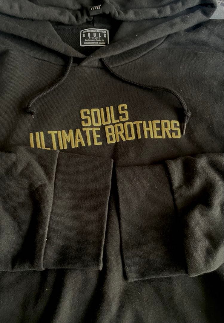 SOULS ソウルズ Wフードプルパーカー 3XL 黒