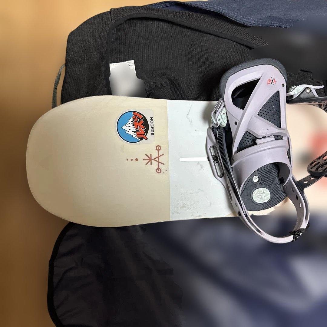 Burton スノーボード バインディング付き