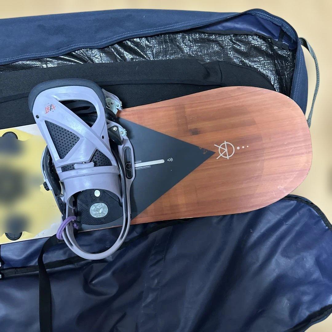 Burton スノーボード バインディング付き