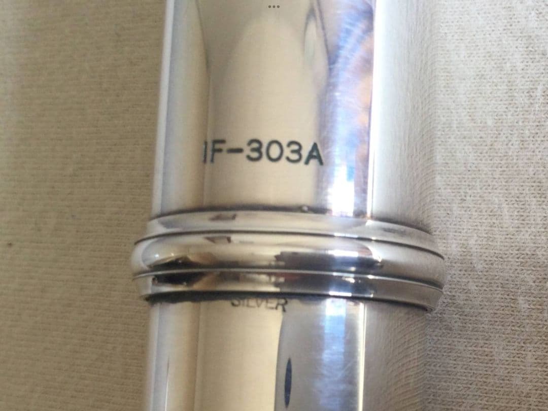 イワオフルート管体銀Eメカ　分解磨き調整済　新品購入後5年未満新品価格の4分の1