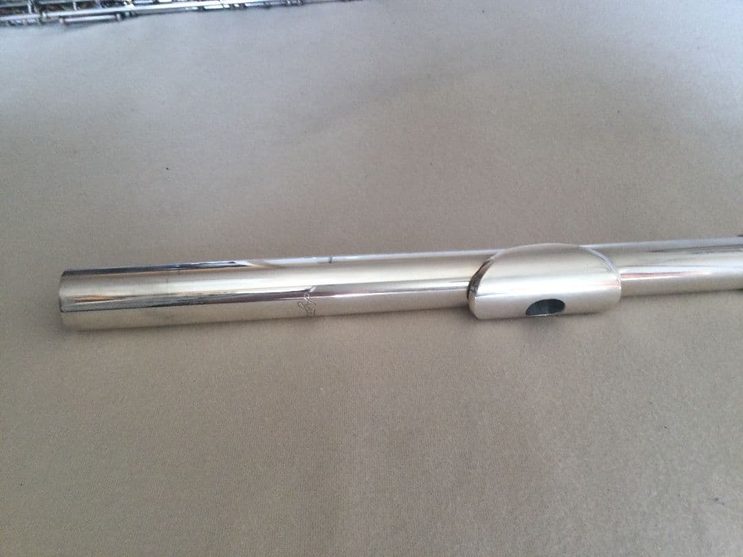 イワオフルート管体銀Eメカ　分解磨き調整済　新品購入後5年未満新品価格の4分の1