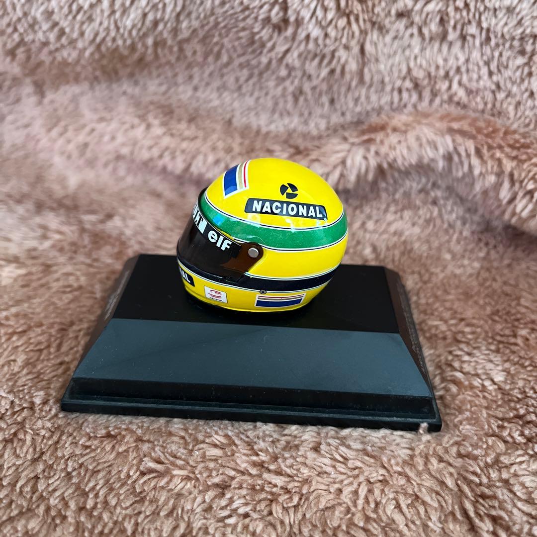 レア品　ミニチャンプス　アイルトン・セナ 1/8サイズ【ミニチュアヘルメット】