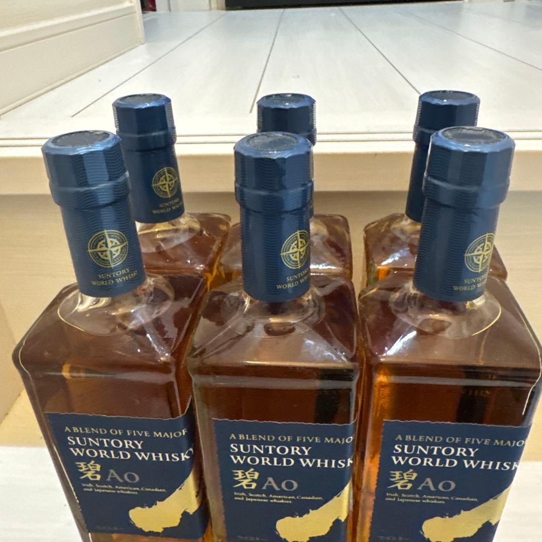 サントリー ワールドウイスキー 碧 Ao 6本セット 箱なし