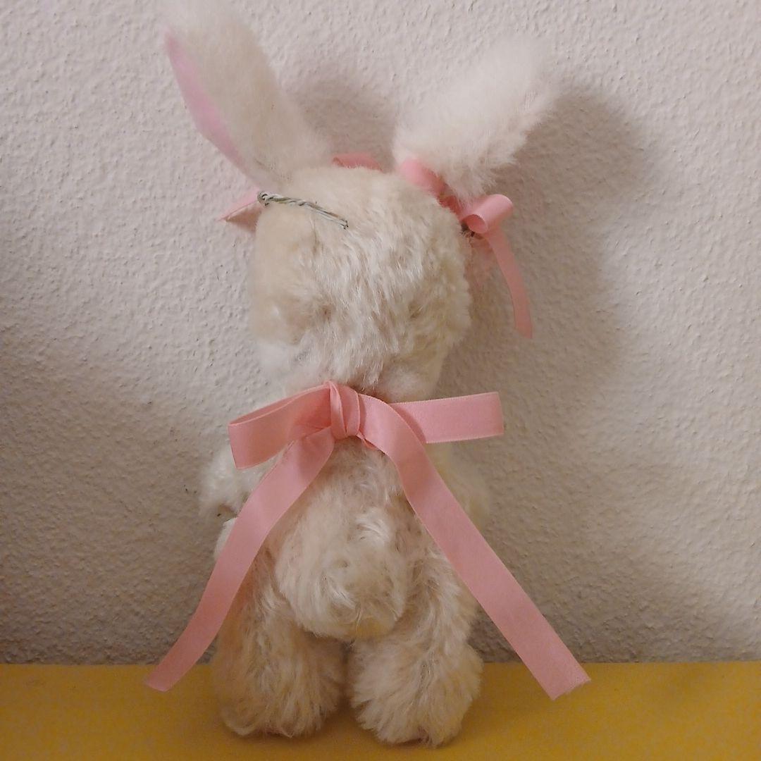 作家様　うさぎぬいぐるみ　花の冠付き