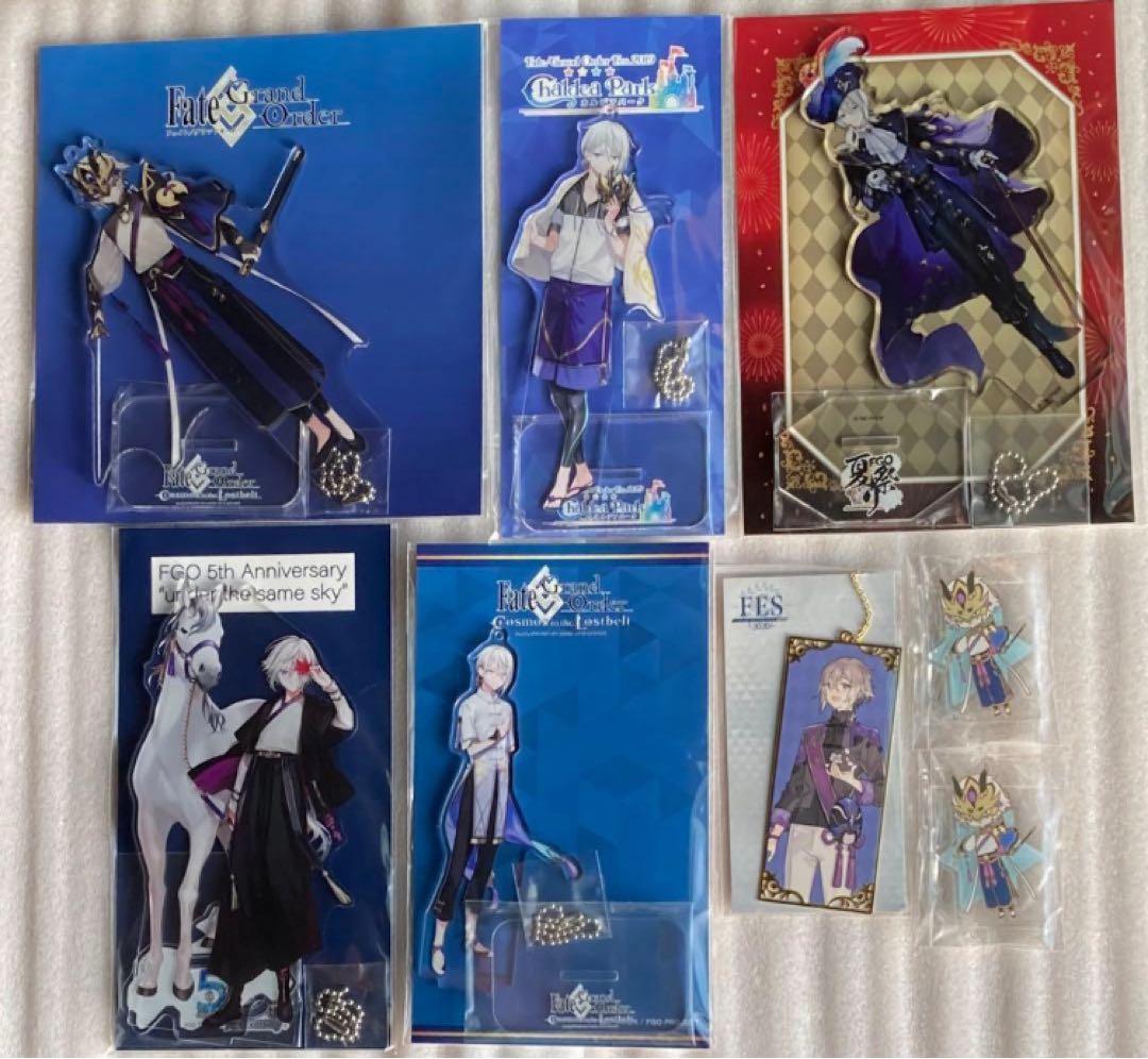 FGO 蘭陵王 周年 英霊紀行 アクリルスタンド キーホルダー ファイル