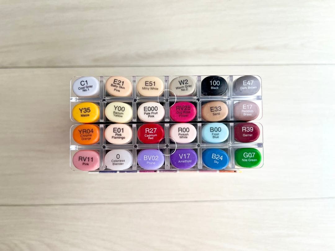 コピック　24色セット