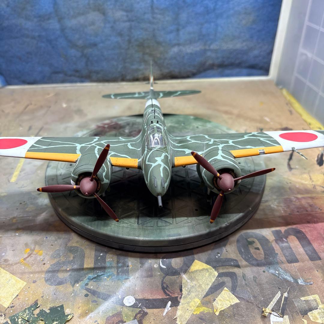 ハセガワ 1/48 日本陸軍 川崎 キ45改 二式複座戦闘機 屠龍 丁型　完成品