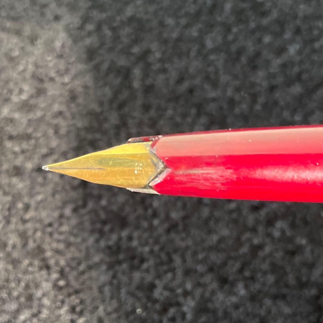 モンブラン 万年筆 ディープレッド 18k(750表記) レトロ