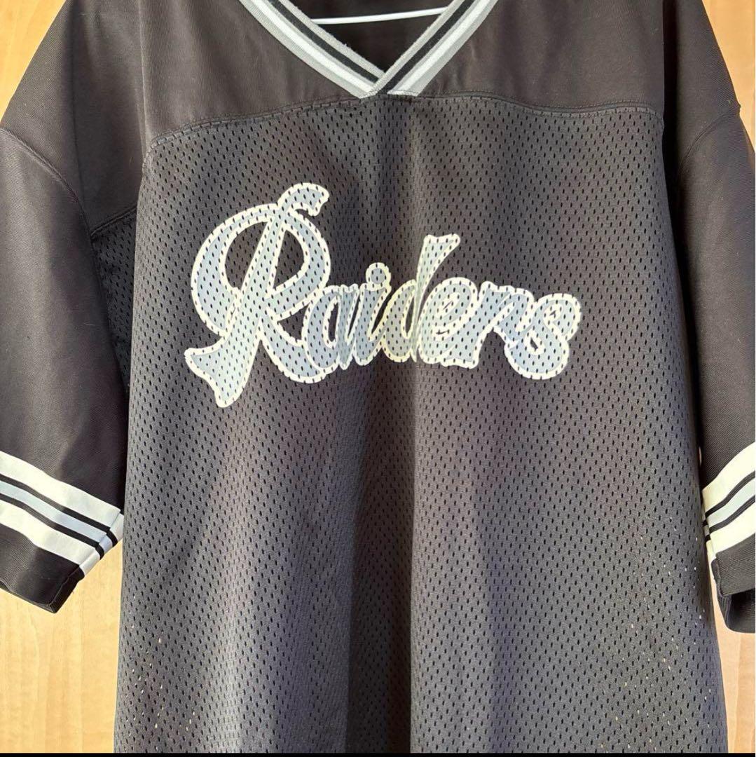 (激レア) NFL レイダースラスベガス メッシュゲームシャツ