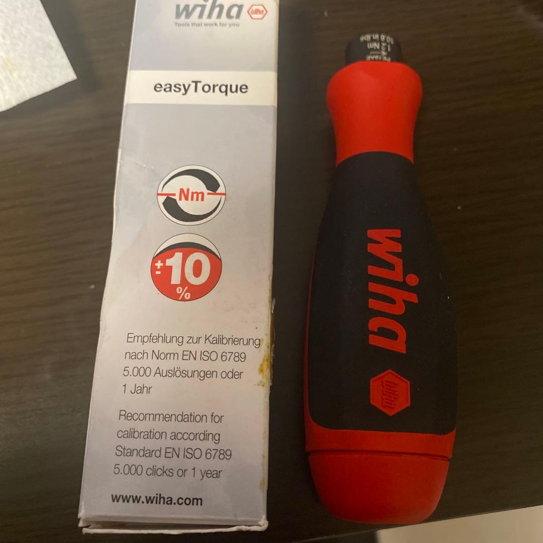 wiha 292イージートルク トルクドライバー 1.2Nm用 292ET1.2