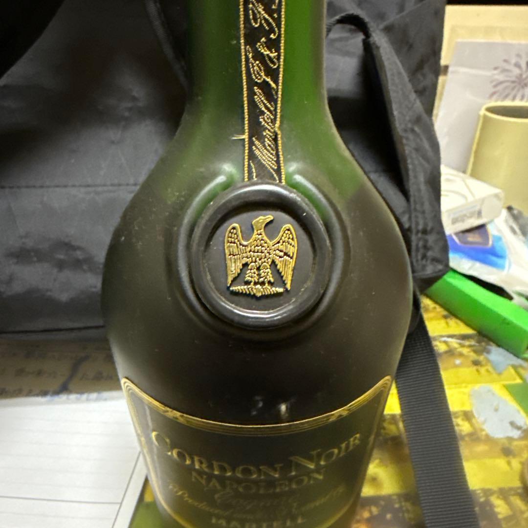 MARTELL CORDON NOIR NAPOLEON コニャック 自宅保管