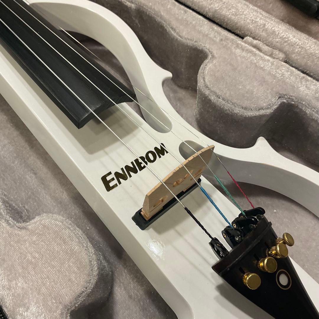 極美品！ ENNBOM エレキ バイオリン 4/4 初心者セット ヴァイオリン