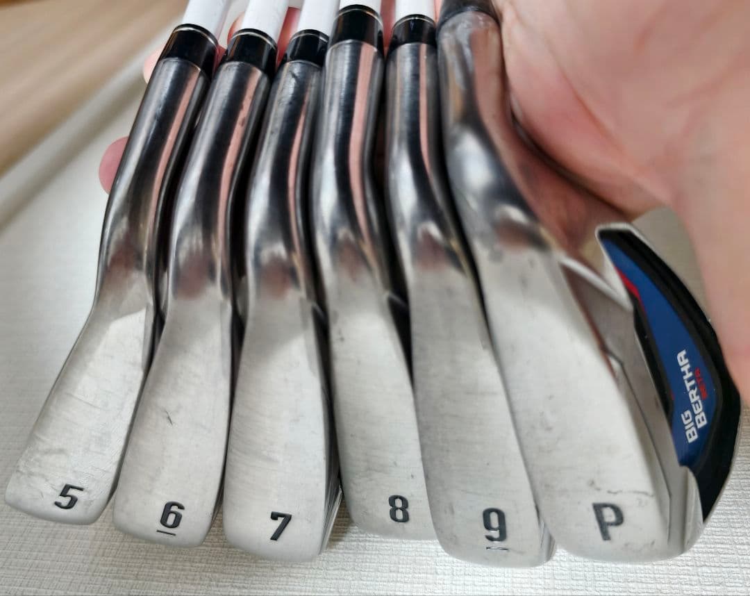 週末セール キャロウェイ ビッグバーサBeta アイアンセット6本5〜9.P