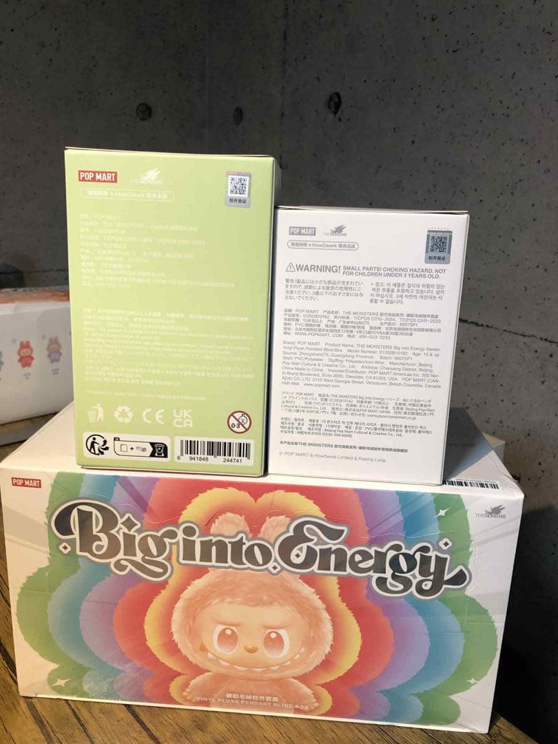 【正規品・未開封】 Labubu energy +MACARON 2箱