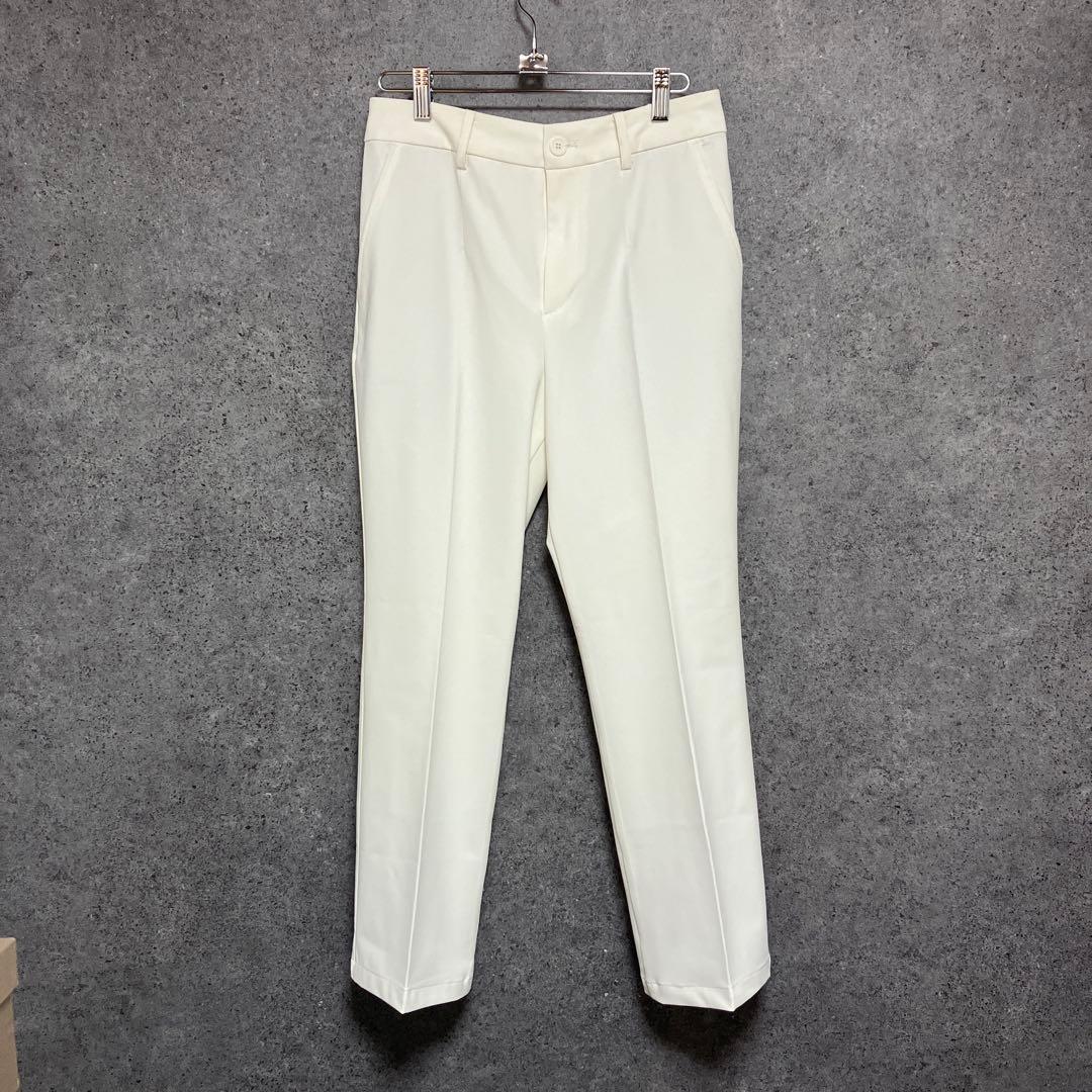 2025年　BEAMS GOLF UVカット　接触冷感　撥水　パンツ　白　S