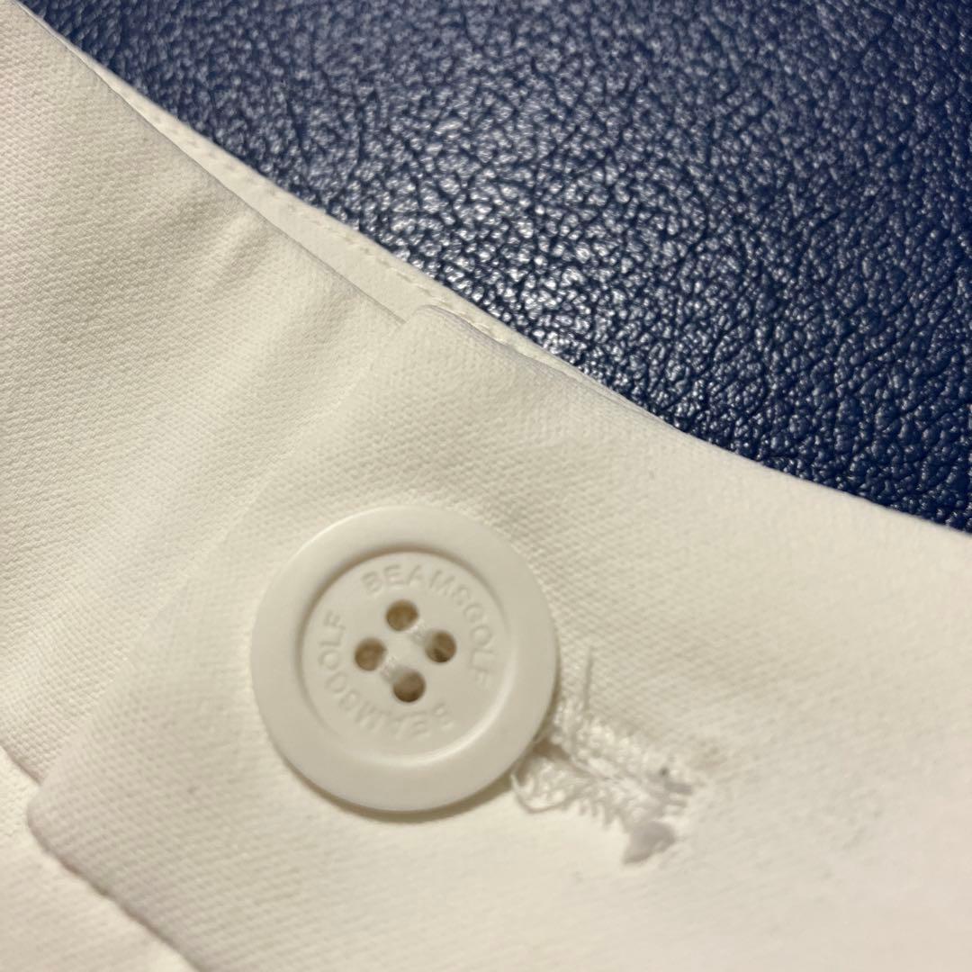 2025年　BEAMS GOLF UVカット　接触冷感　撥水　パンツ　白　S